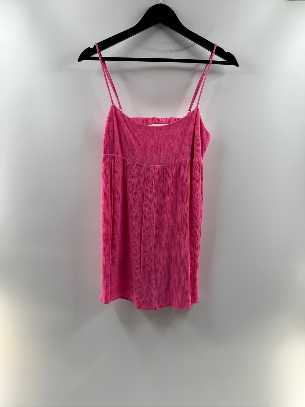 Garage Nola Straight Neck Romper Pink Babydoll Mini Dress Women’s XS